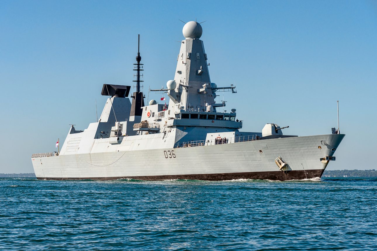 HMS Defender - Type 45 destroyer