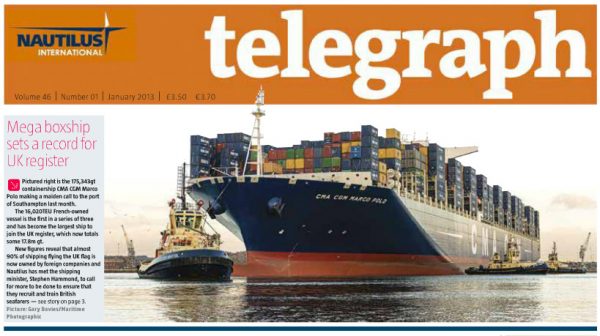 Nautilus Telegraph cover.