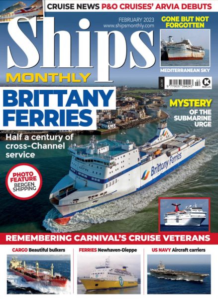 Ships Monthly cover - February 2023.