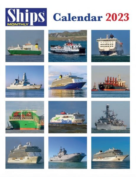 Ships Monthly calendar 2023