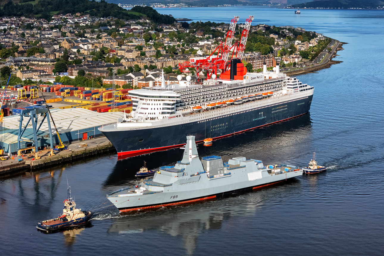 Saint-Malo maiden UK call | Portsmouth