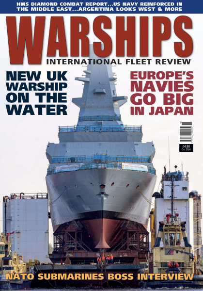 Warships IFR October 2024 cover.